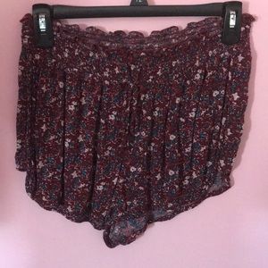 Floral American eagle shorts